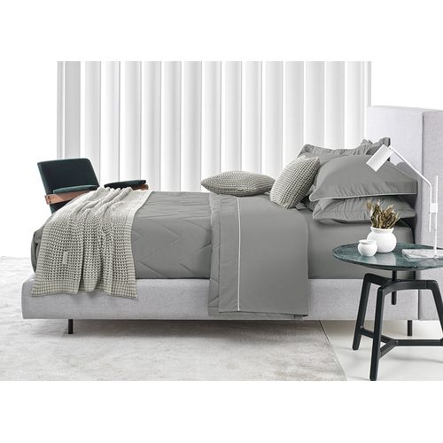 Jogo de Cama Queen Trussardi 200 Fios 100% Algodão Filetti Avena