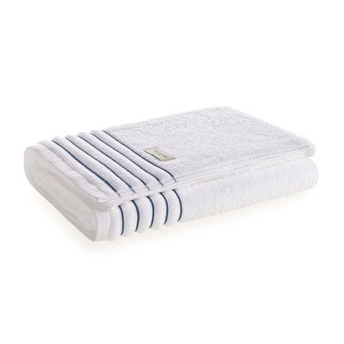 Toalha Banhão Palladio Branco/Adriático