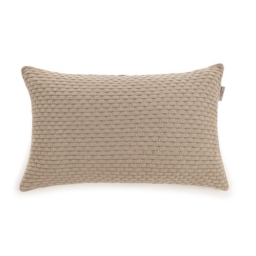Almofada Tricot 100% Algodão Giotto Nocciola 30cm x 50cm