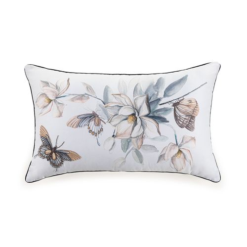 Almofada Bordada 300 Fios 100% Algodão Villa Reale 30cm x 50cm