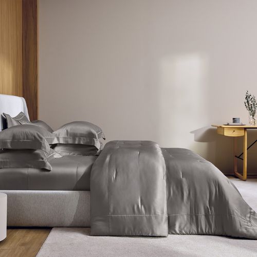 Jogo de Cama Queen 300 Fios 100% Bambu Girelli Marmo