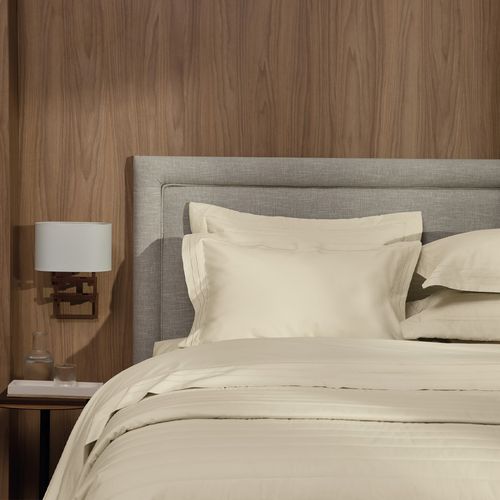 Jogo de Cama King 200 Fios 100% Algodão Orsini Crema