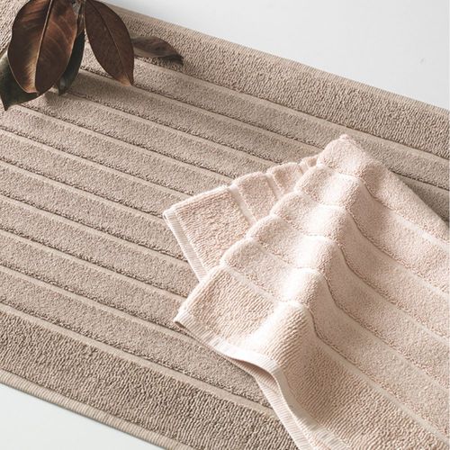 Toalha de Piso Antiderrapante Trussardi 100% Algodão Scala Legno