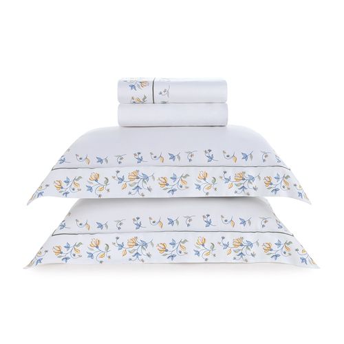 Jogo de Cama Queen 300 Fios 100% Algodão Egípcio Taormina