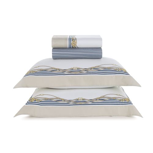 Jogo de Cama King 300 Fios 100% Algodão Egípcio Galizzi