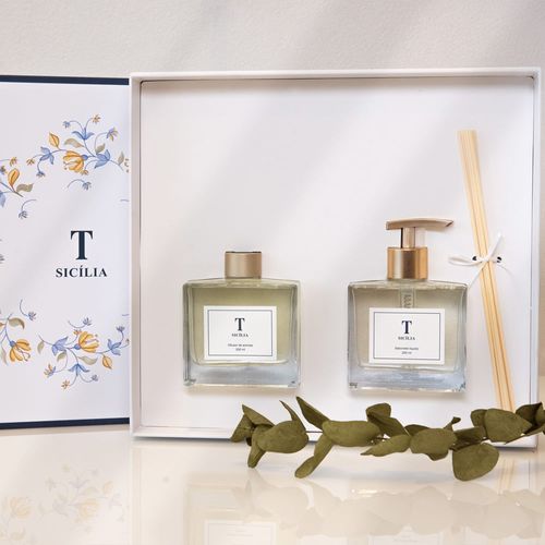 Kit Presente Difusor + Sabonete Sicilia